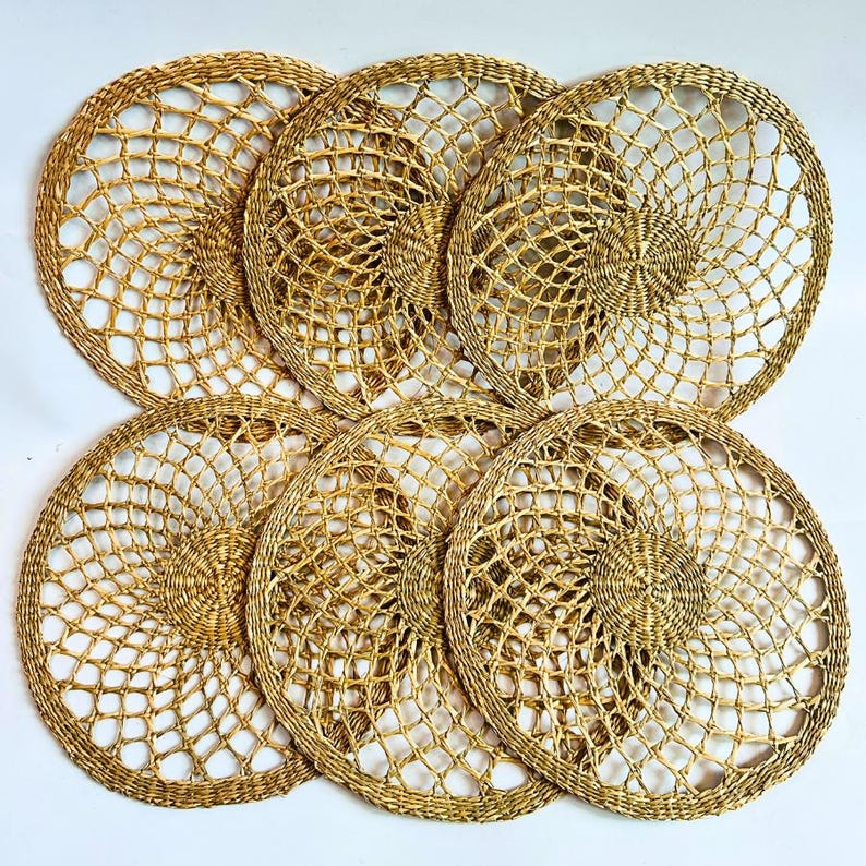 Handwoven Seagrass Placemat