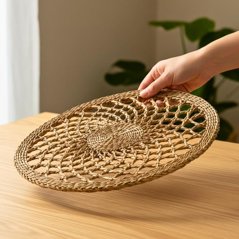 Handwoven Seagrass Placemat
