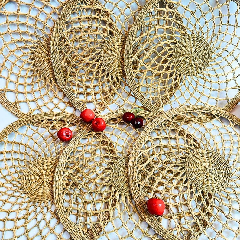 Handwoven Seagrass Placemat