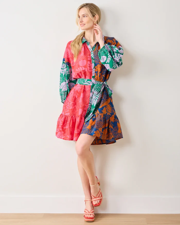 Claudia Dress in Toucan Treetop - Image 2