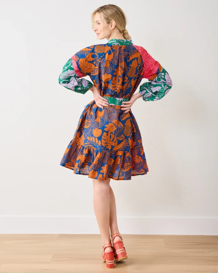 Claudia Dress in Toucan Treetop - Image 3