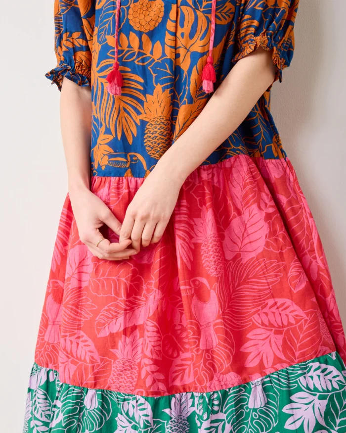 Vibrant Voyage Dress in Toucan Treetop - Image 2