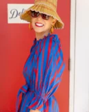 Wells Dress in PF + Pencil & Paper Co. Nautical Stripes