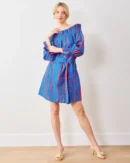 Wells Dress in PF + Pencil & Paper Co. Nautical Stripes
