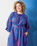 Wells Dress in PF + Pencil & Paper Co. Nautical Stripes