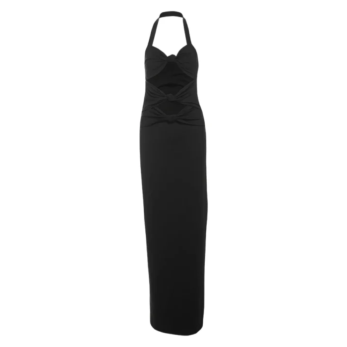 Twist-Front Cutout Maxi Dress - Image 6