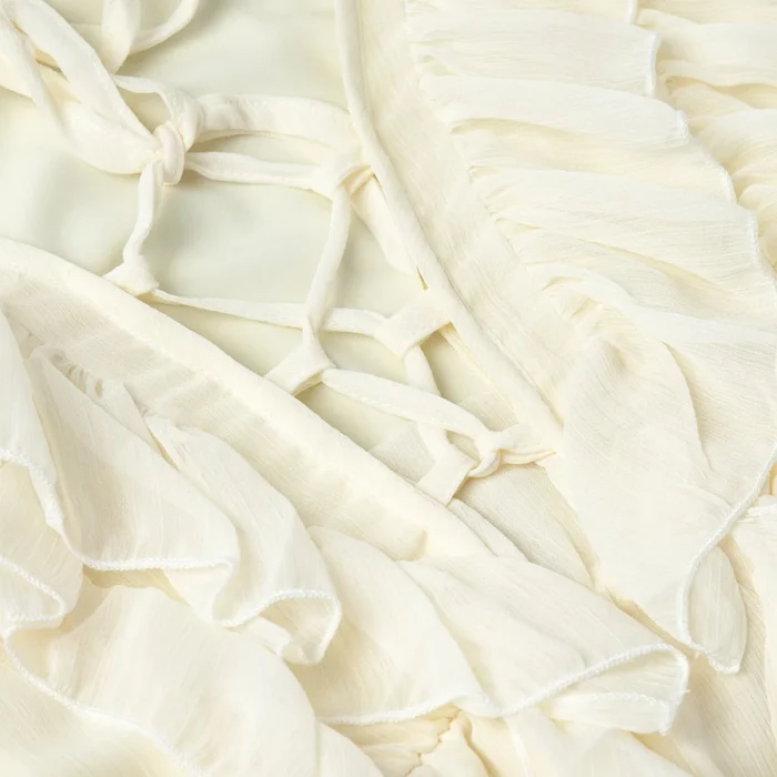 Frill Tiered Mini Dress - Image 8
