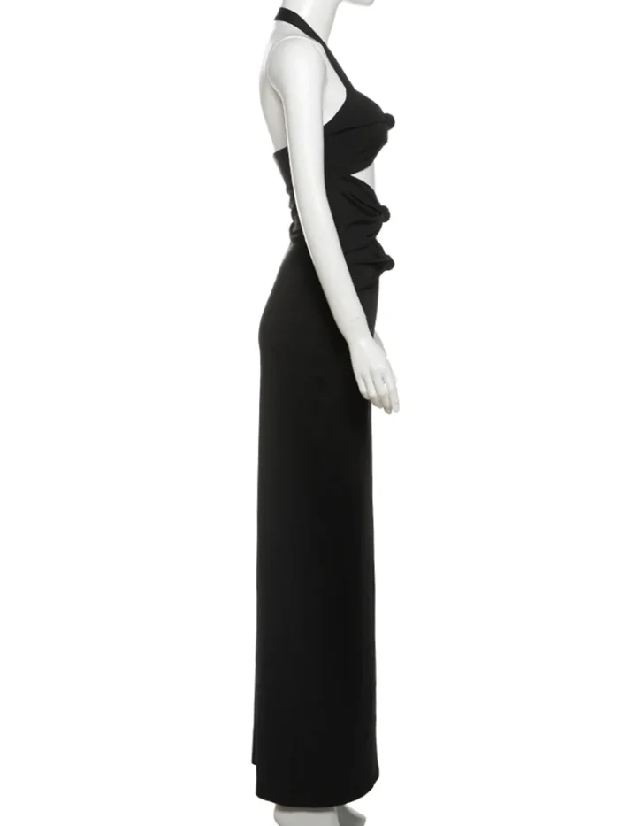 Twist-Front Cutout Maxi Dress - Image 7