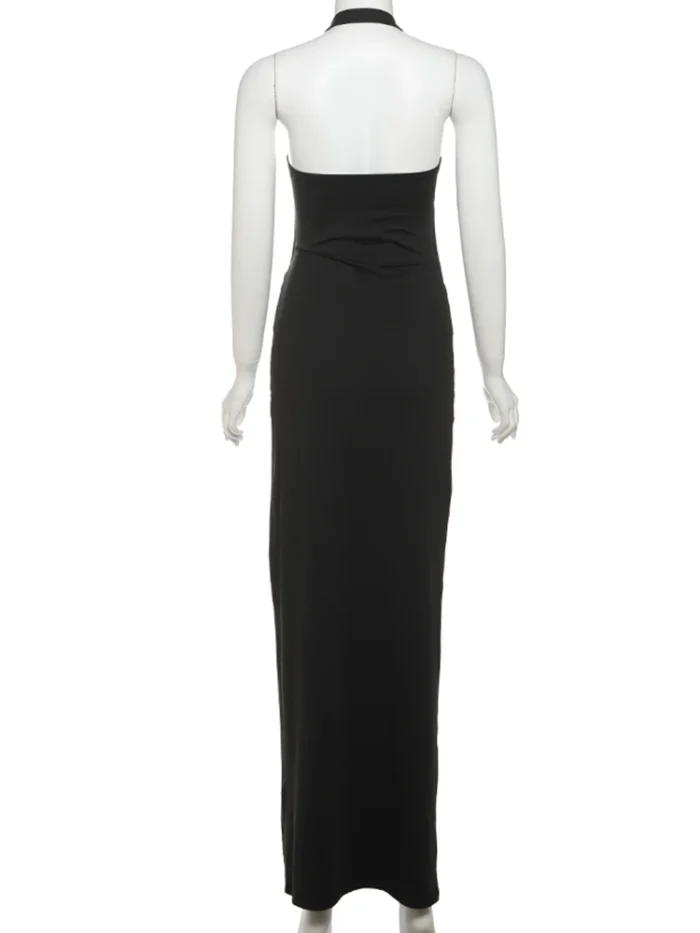Twist-Front Cutout Maxi Dress - Image 8