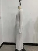 Crochet Knit Maxi Dress